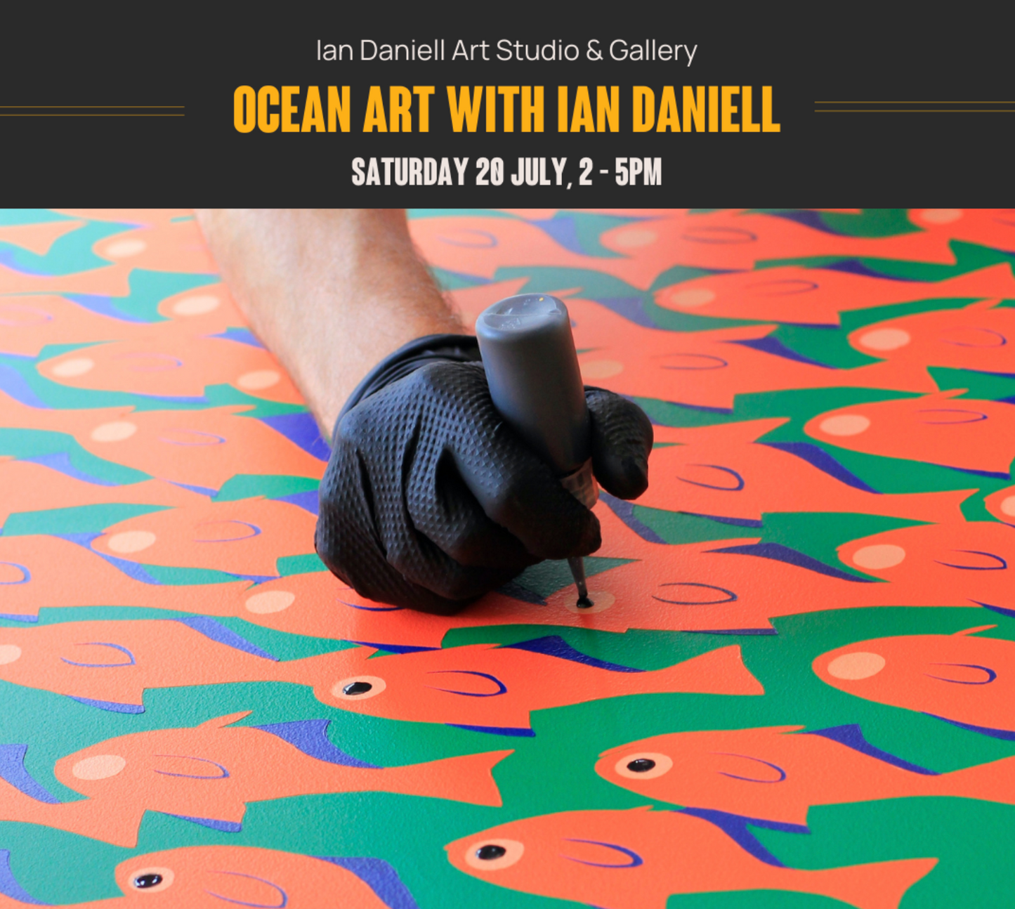 Cabin Fever Ocean Art with Ian Daniell