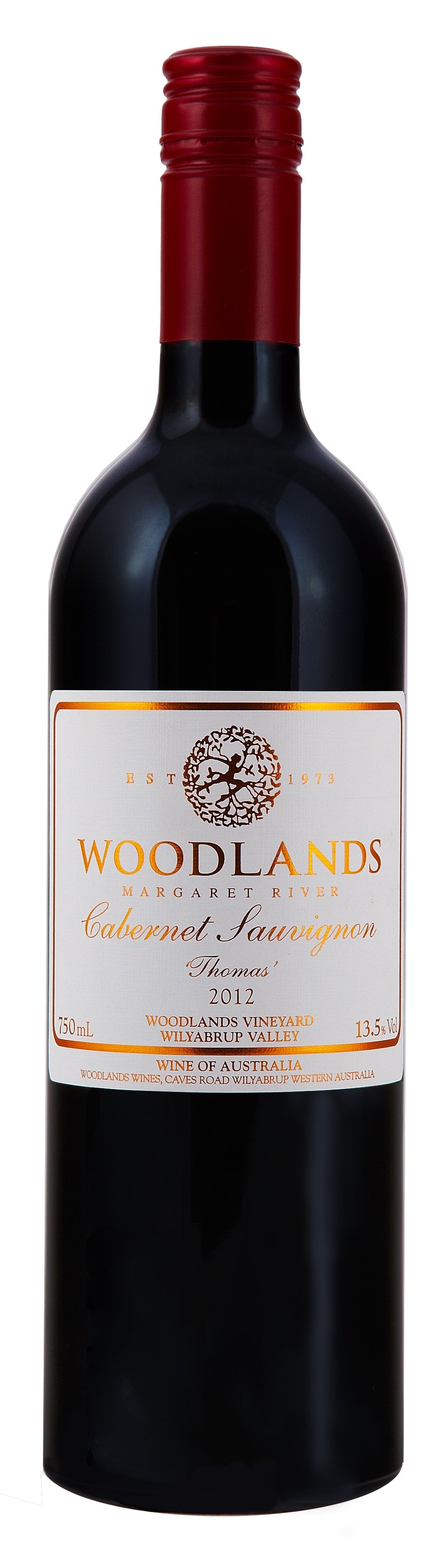 2012 Woodlands Vineyard Thomas